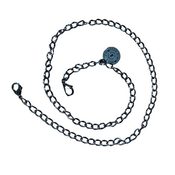 Y2K Cheetah Print Lined Pleated Black Satin Clutch w/ Silver Chain Strap - Picture 10 of 12